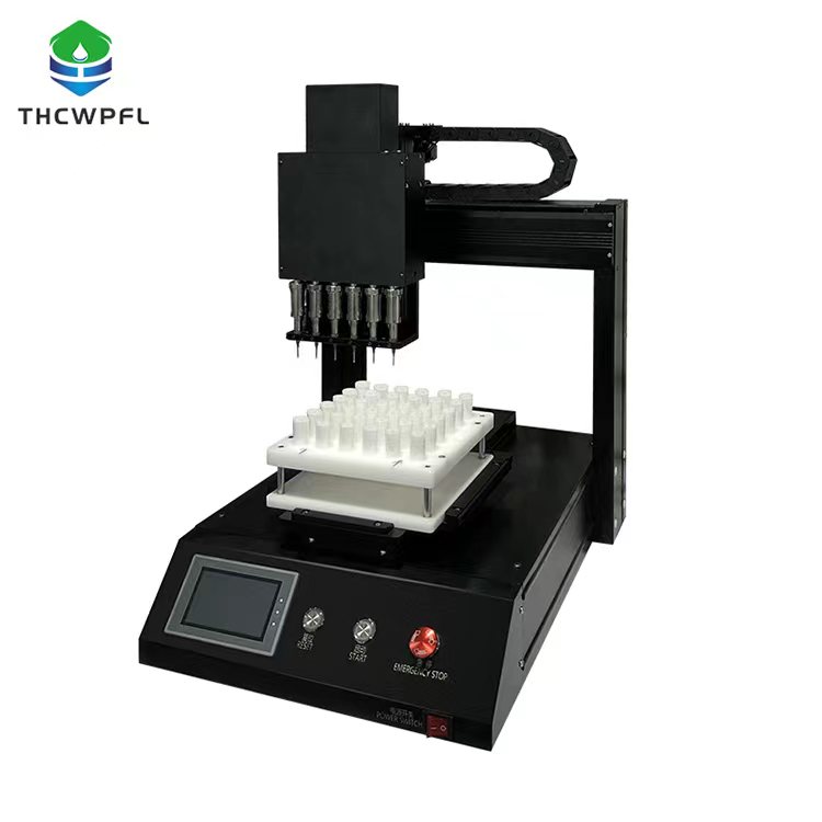 Riempitrice automatica per olio per piccole bottiglie liquide a 6 teste (3)